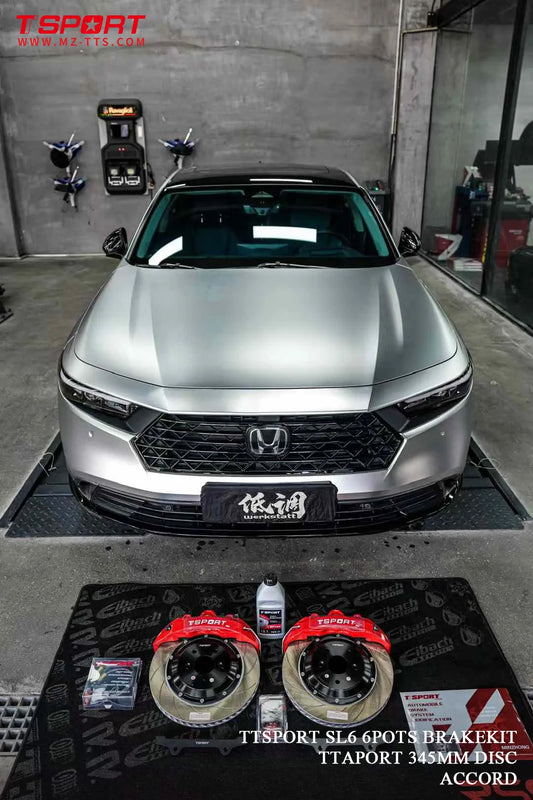 Honda Accord (CY1) Upgraded with TTSPORT Slim Series SL6 Brake Kit