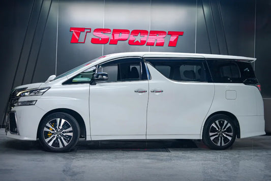 Toyota Alphard (AH30) Upgraded with TTSPORT Evolution Series ES6 Brake Kit