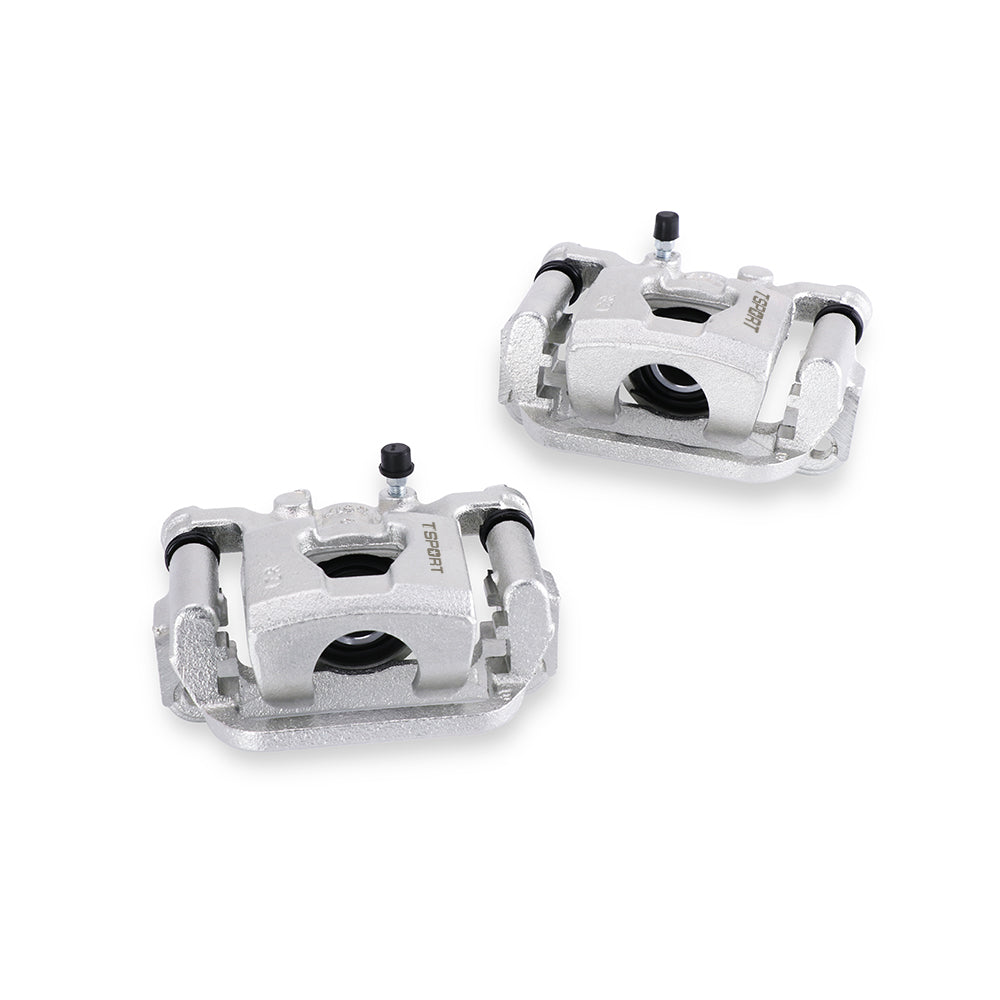 Detailed view of the floating piston inside a TTSPORT Suzuki Jimny rear wheel brake caliper.