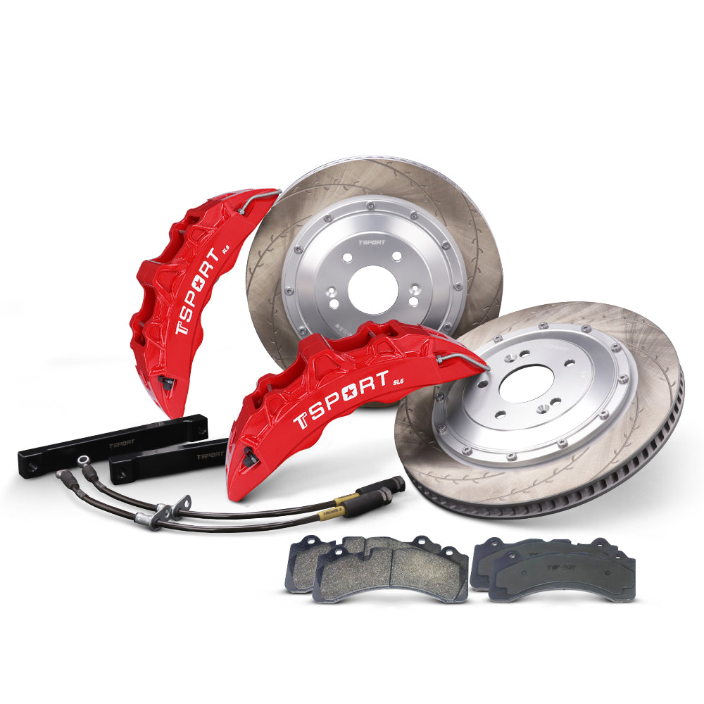 Slim Series SL6 Front Wheel 6-Pistons Brake Kit