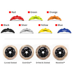 Slim Series SL6 Front Wheel 6-Pistons Brake Kit